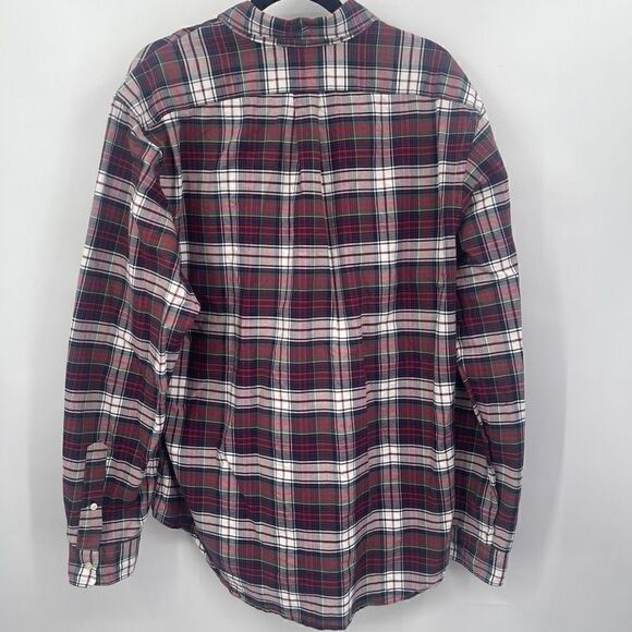 Ralph Lauren Button-Up Long Sleeve Collared Multicolor Plaid Shirt Size XL - Picture 3 of 4